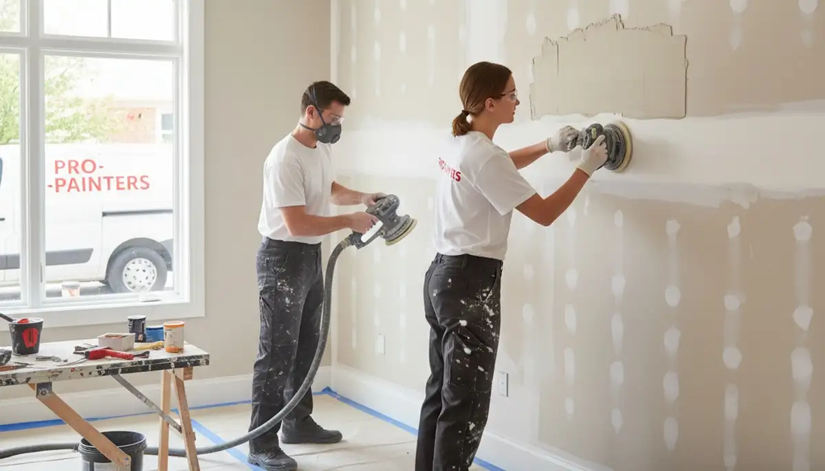 Professional drywall repair and wall restoration in Tacoma, WA home interior