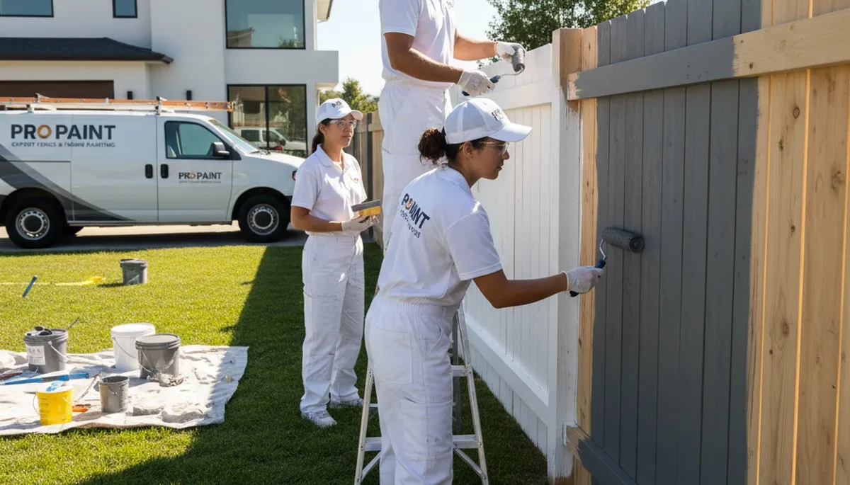 Professional fence painting in Tacoma, WA for durable, weather-resistant wood finishes