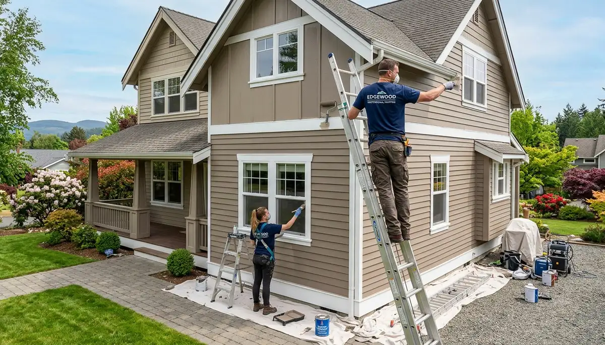 Professional house painters in Tacoma WA providing expert exterior home painting services