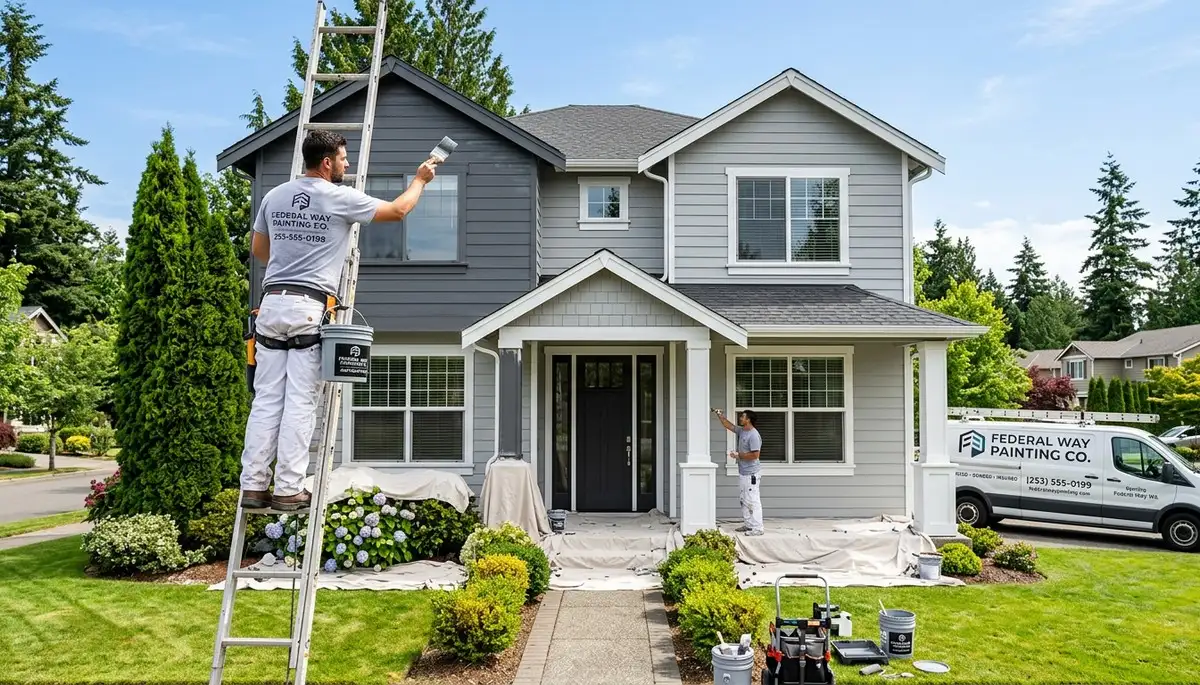 Professional house painting service in Tacoma WA exterior home painters paintingtacomawa.com