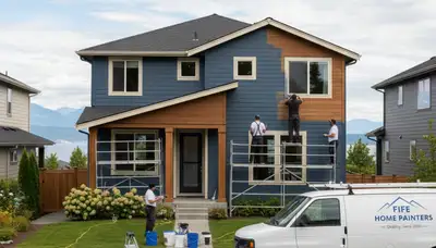 Professional house painting service in Tacoma, WA for residential exterior and interior projects