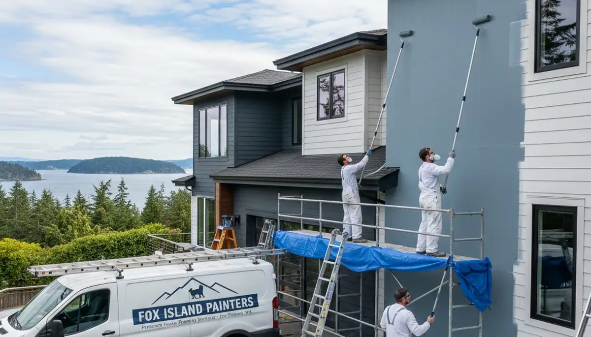Professional house painting service in Tacoma, WA for residential interiors and exteriors