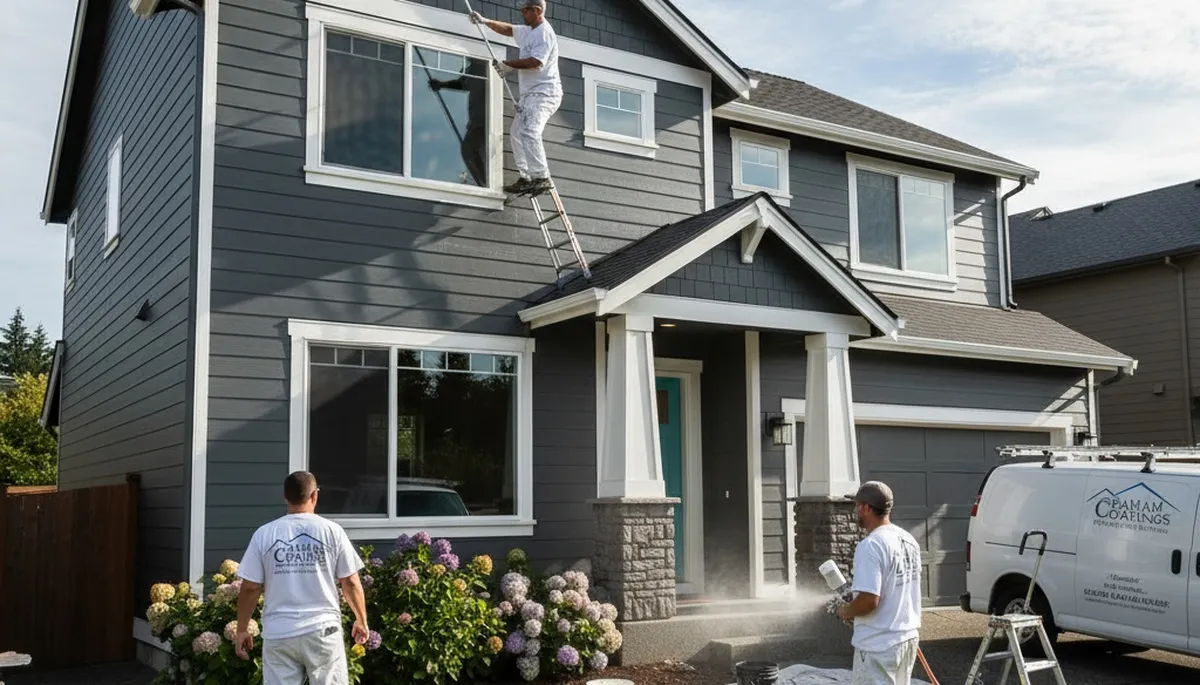 Tacoma, WA house painting service by professional painters for interior and exterior home projects