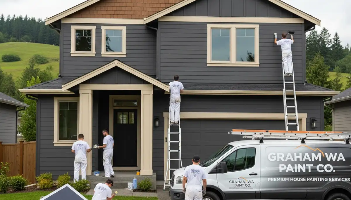 Tacoma, WA house painting service by Painting Tacoma WA for residential interior and exterior painting
