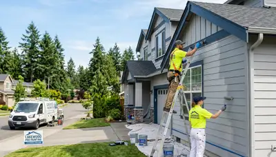 Professional house painters in Tacoma WA providing expert residential exterior painting services