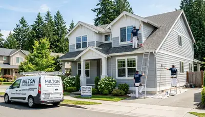 Professional house painters in Tacoma WA providing expert residential exterior painting services