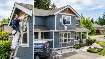 Professional house painting service in Tacoma WA exterior residential painters