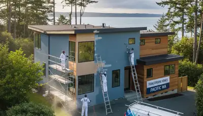 Tacoma, WA house painting service by Painting Tacoma WA for residential exterior and interior painting