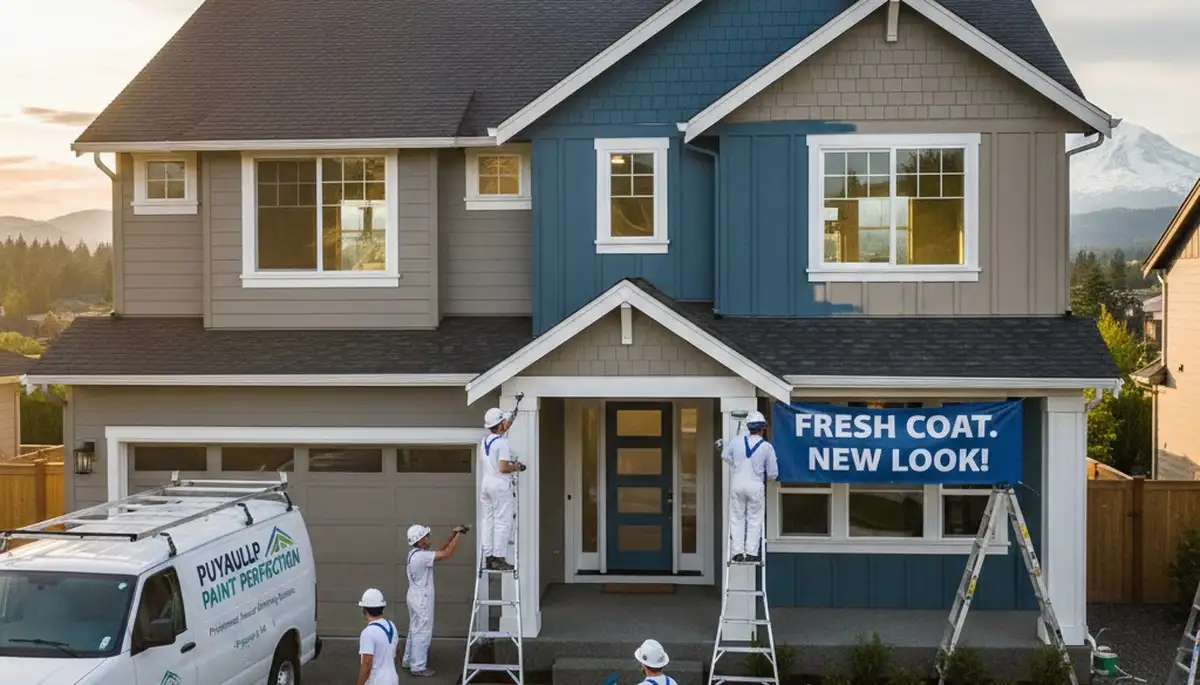 Professional house painting services in Tacoma WA by local residential painting experts