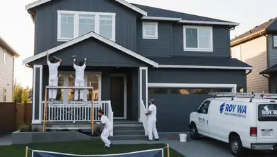 Tacoma, WA house painting service for residential exterior and interior painting projects