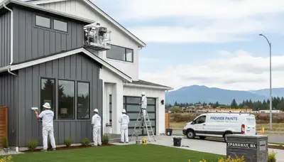 Professional house painting services in Tacoma, WA for residential exterior and interior projects