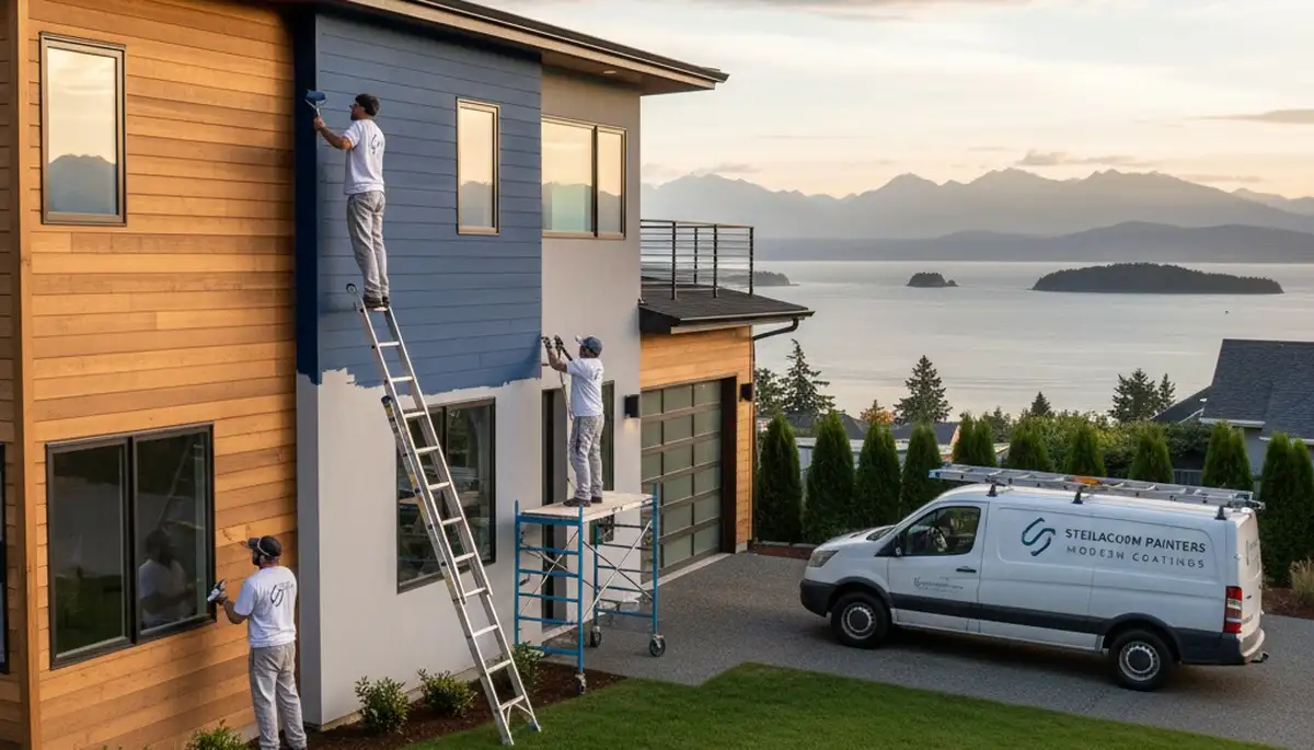 House painting services in Tacoma, WA for residential interior and exterior painting projects