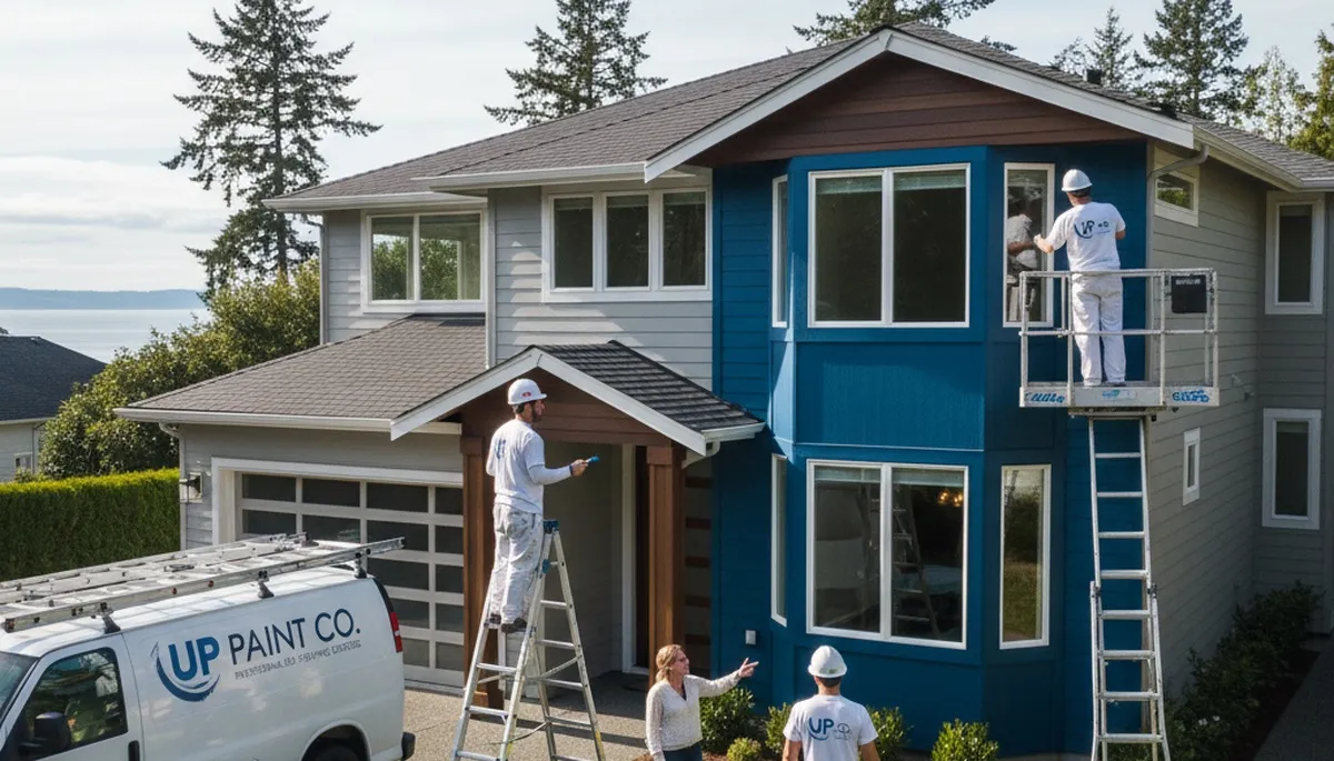 Professional house painting service in Tacoma WA by expert residential painters