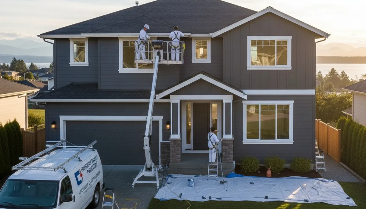 Professional house painters in Tacoma WA providing expert home exterior and interior painting services