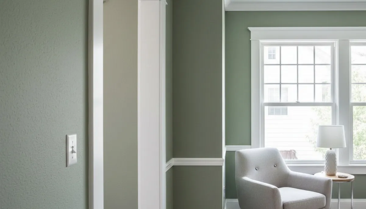 Professional interior trim painting with clean lines and detail in a Tacoma, WA home